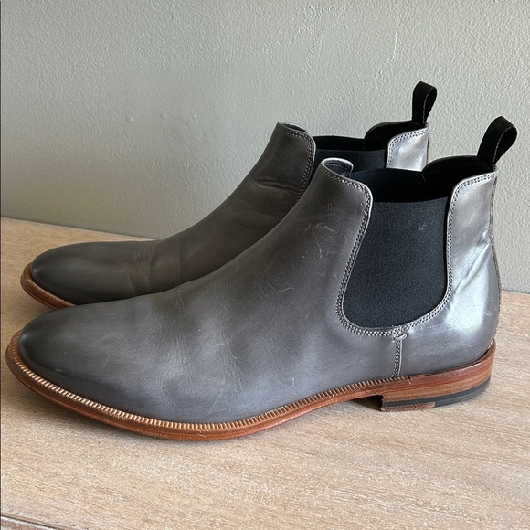 M. Gemi  men’s gray ankle boots. Size 42​​​ - Picture 2 of 16